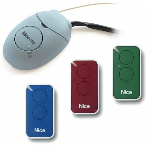 Kit composto da 3 Telecomandi Inti a 2 canali e di 1 ricevitore OX2 INTIKIT