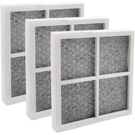 Kit comprenant 3 filtres à air de rechange pour réfrigérateur LG LT120F-AquaForge.