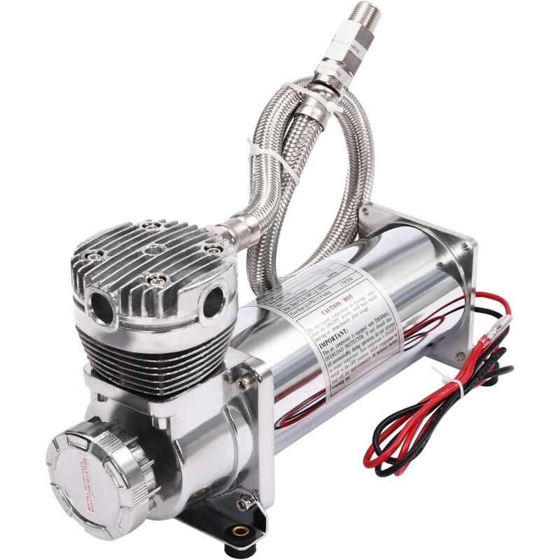 Kit compresseur d'air à suspension pneumatique haute performance 200 psi 12 v 300 w Compresseur d'air pour klaxons de voiture Systèmes de suspension