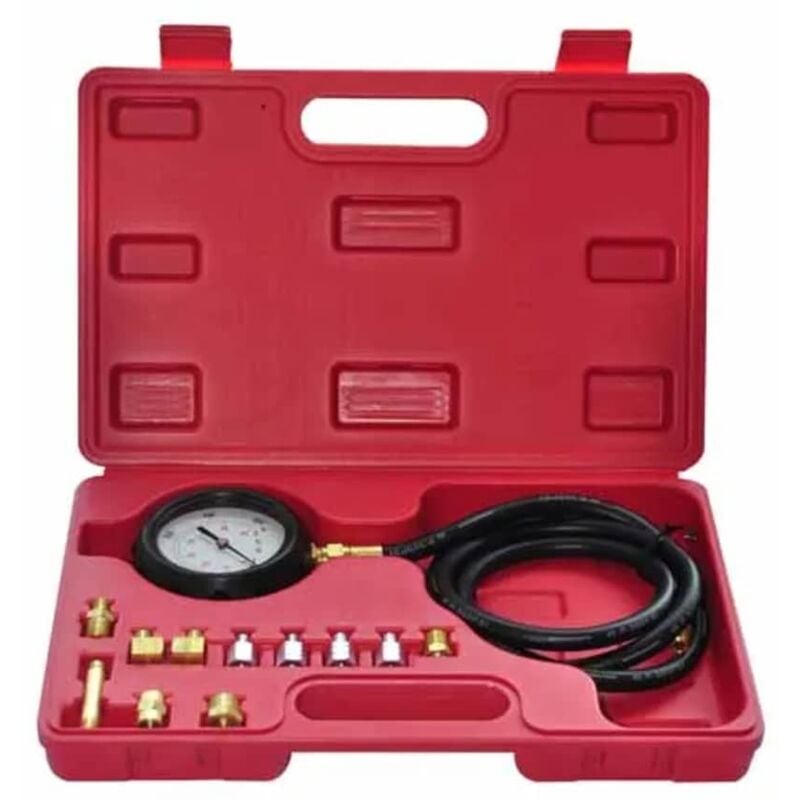 Vidaxl - Kit compressiomètre d'huile 13 pièces