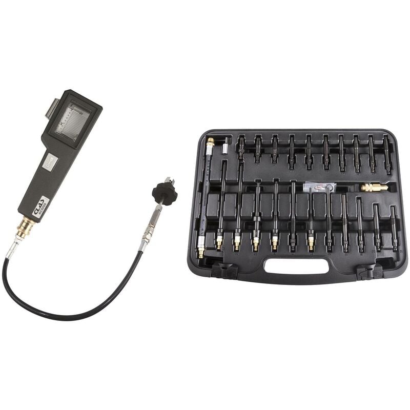 Clas - Kit compressiomètre enregistreur avec coffret fausses bougies pour moteurs diesel - ac 0224 Equipements