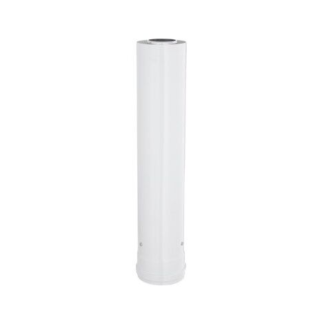 Kit conduit sortie fa�çade pour poele a pellet étanche horizontal 80/125 noir - ISOTIP joncoux 853801