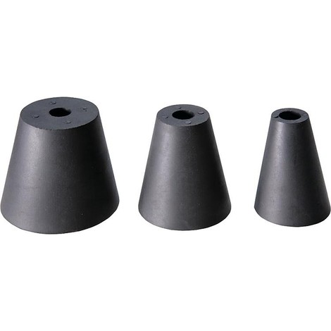 Kit cone caoutchouc pour pompe HAP-21, pour fixation flexible sur vase et ouverture réservoir