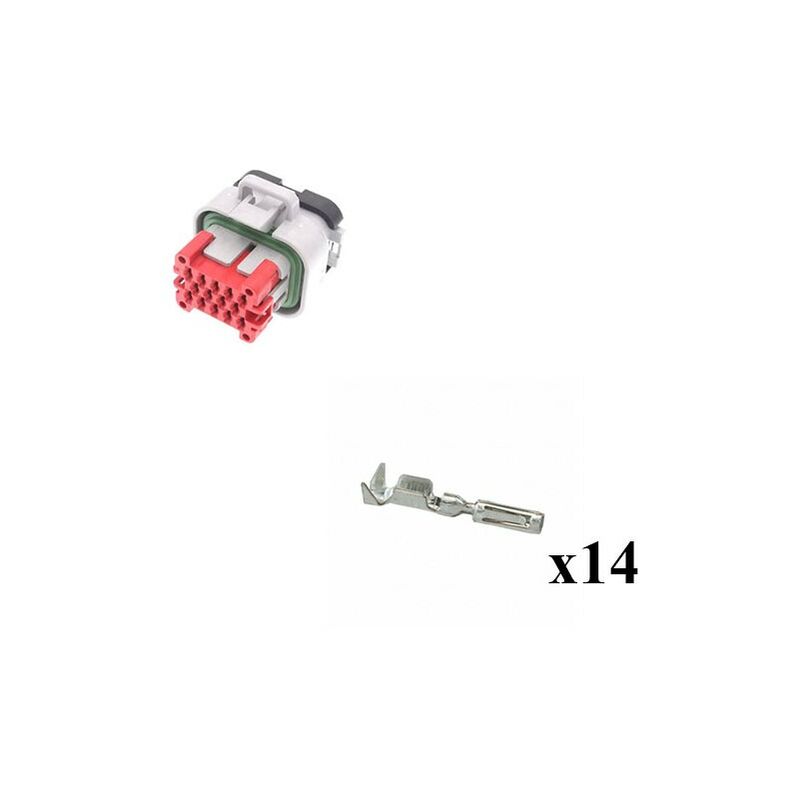 

Kit Conector Ampseal Macho 14 Vías gris
