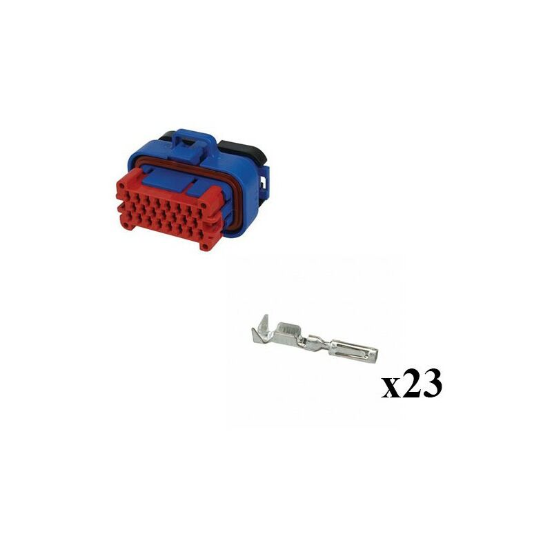 

Kit Conector Ampseal Macho 23 Vías azul