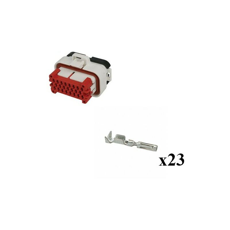 

Kit Conector Ampseal Macho 23 Vías blanco