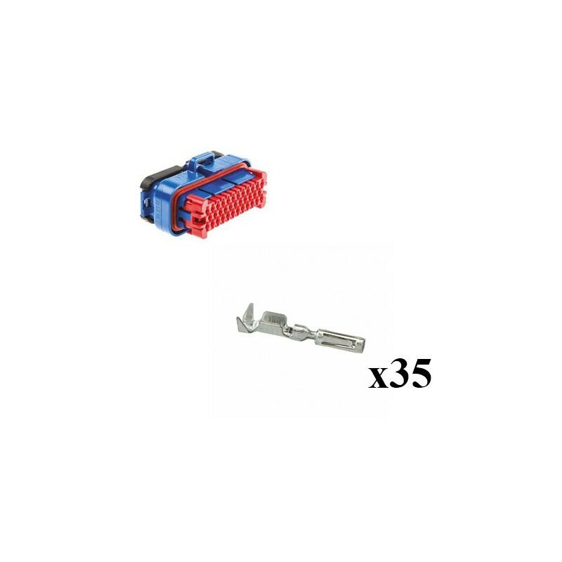 

Kit Conector Ampseal Macho 35 Vías azul