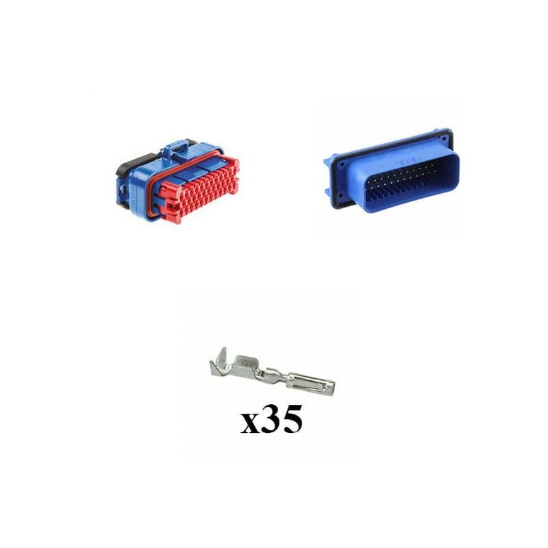 

Kit Conector Ampseal Macho 35 Vías azul PCB 90°