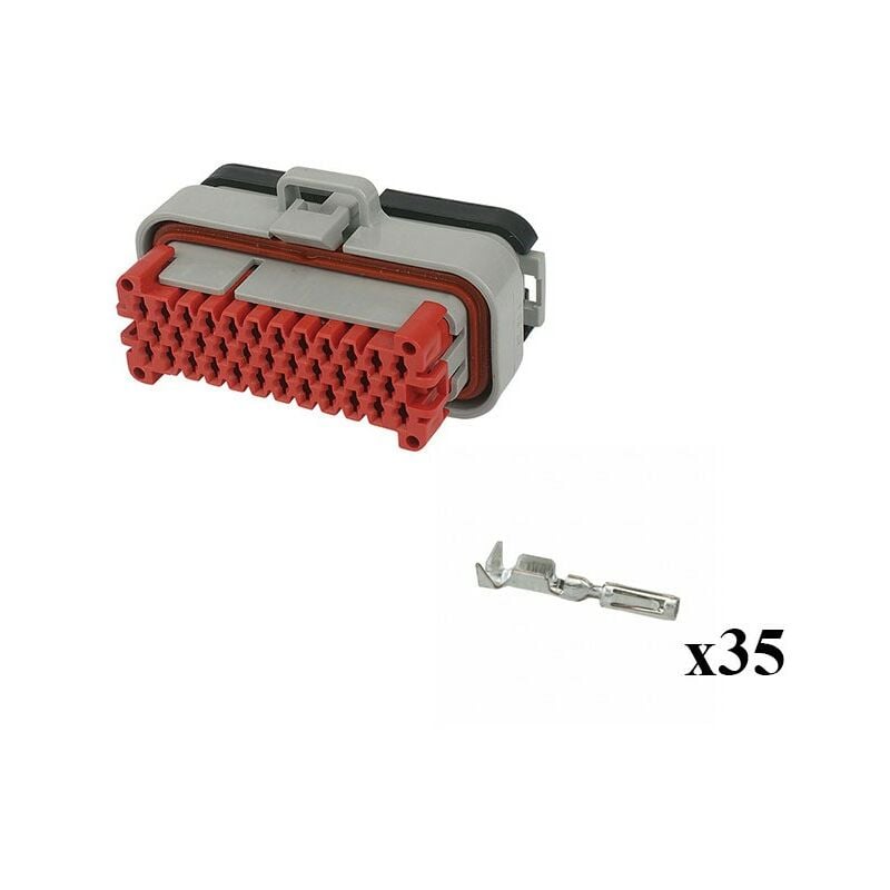 

Kit Conector Ampseal Macho 35 Vías gris