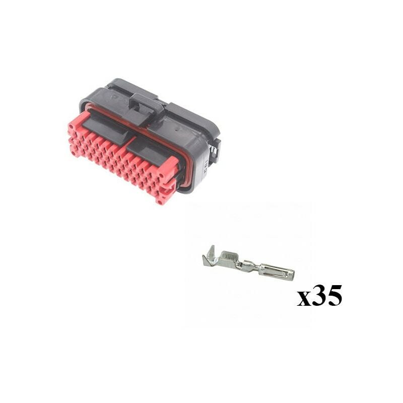 

Te/connectivity - Kit Conector Ampseal Macho 35 Vías negro