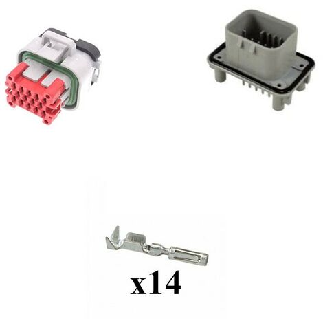 Conector de crimpado Fastin-Faston Hembra 10 - 7 AWG 9.53 x 1.19mm