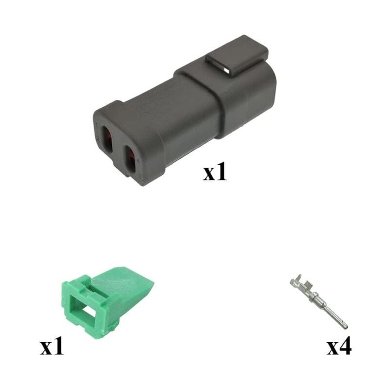 

Deutsch - Kit Conector DT series Hembra 4 Vías