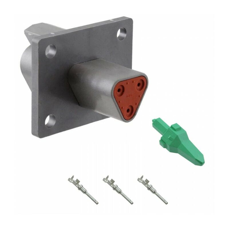 

Kit Conector DT series Macho Hembra 3 Vías desde el panel