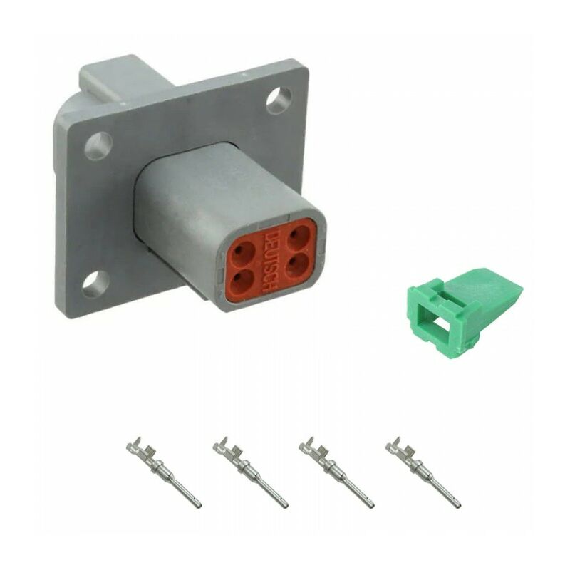 

Kit Conector DT series Macho Hembra 4 Vías desde el panel