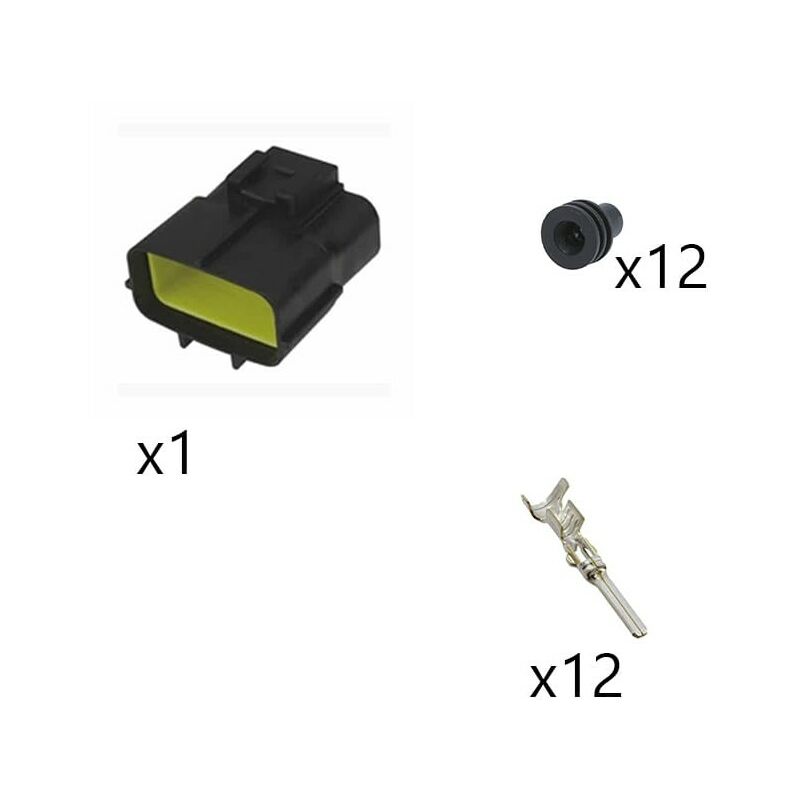 

Kit Conector Econoseal J-Mark II hembra 12 Vías