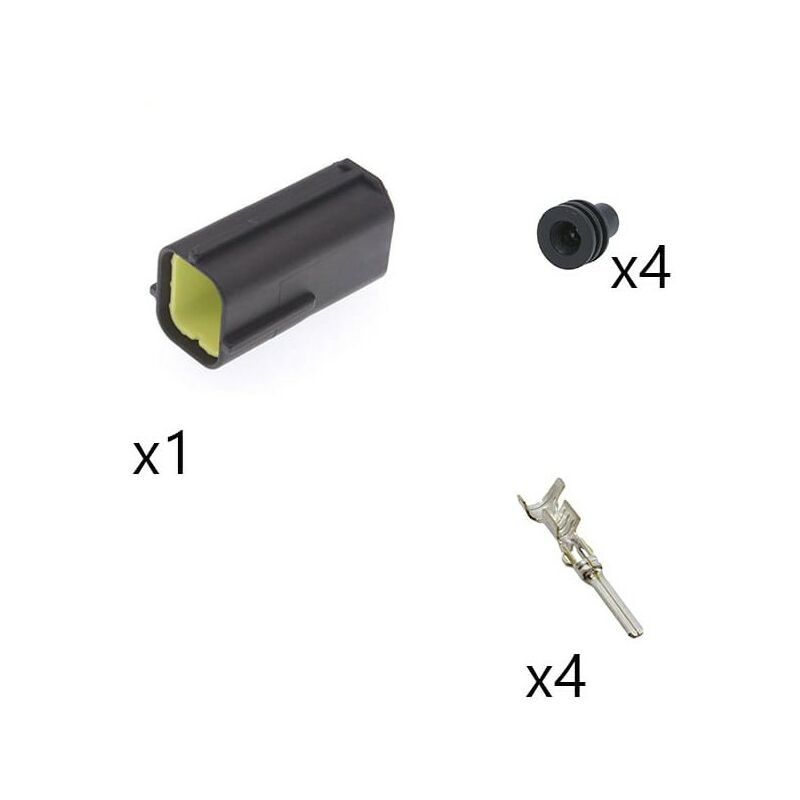 

Kit Conector Econoseal J-Mark II hembra 4 Vías
