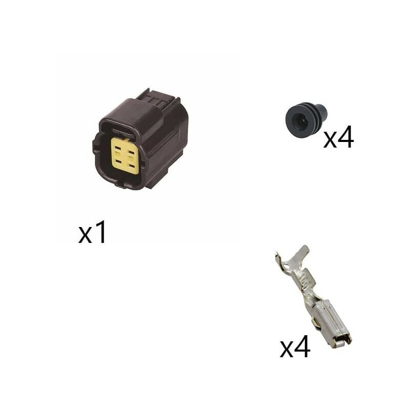 

Te/connectivity - Kit Conector Econoseal J-Mark II Macho 4 Vías