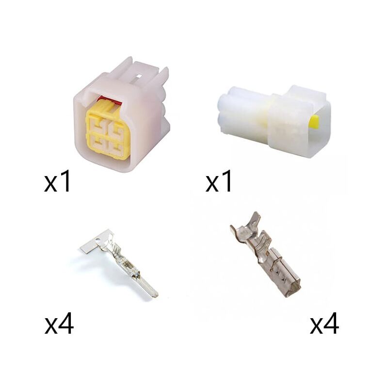 

Furukawa - Kit Conector 090 Macho Hembra 4 Vías