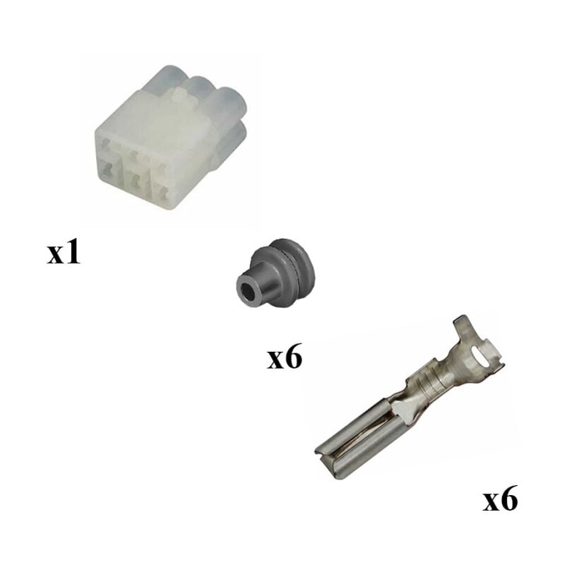 

Errebi Group - Kit Conector HM Sealed Macho 6 Vías Tipo A