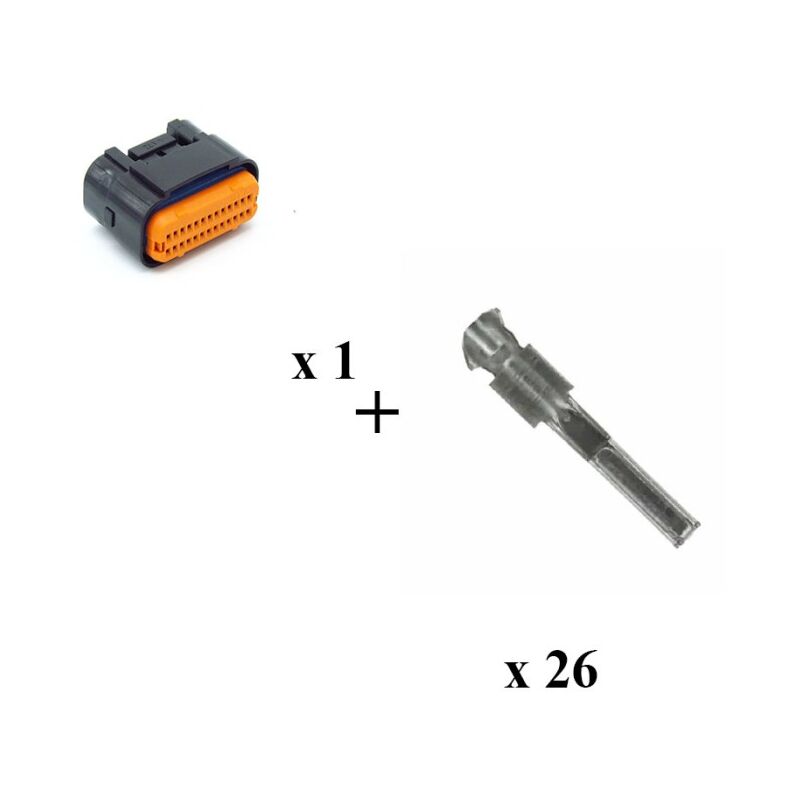 

Kit Conector JAE MX23A Macho 26 Vías