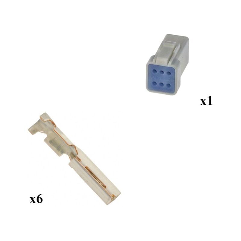 

Kit Conector JWPF Macho 6 Vías