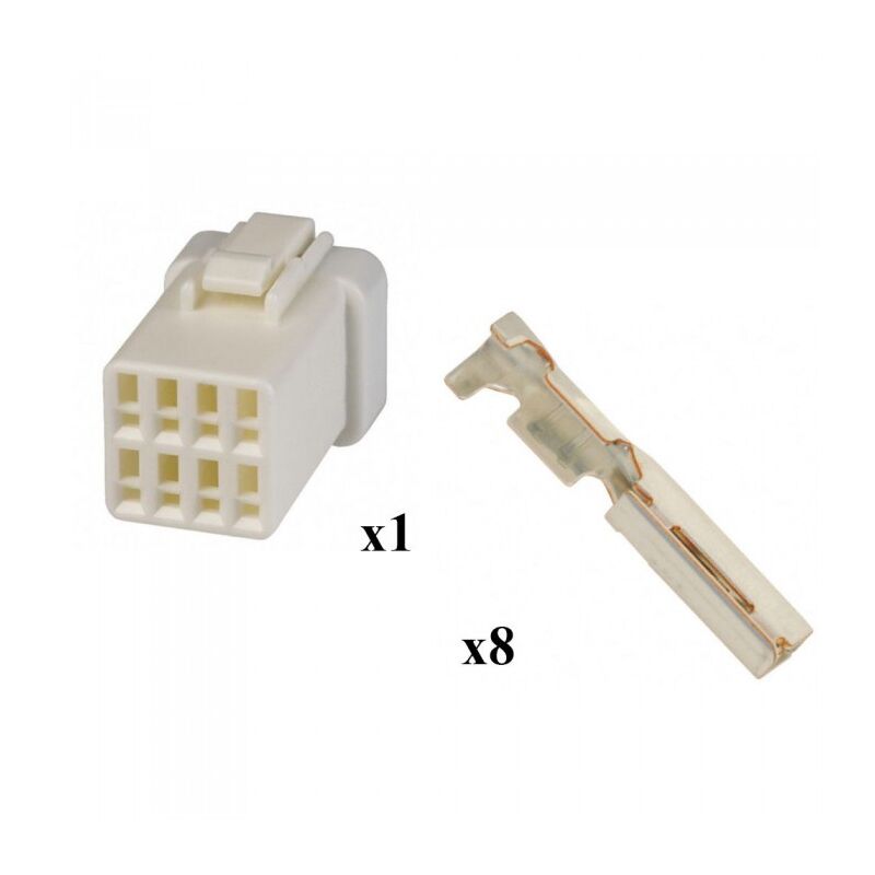 

Kit Conector JWPF Macho 8 Vías