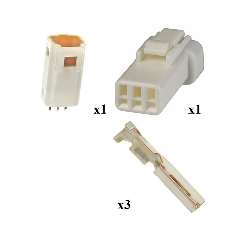 

Kit Conector JWPF Macho Hembra 3 Vías PCB
