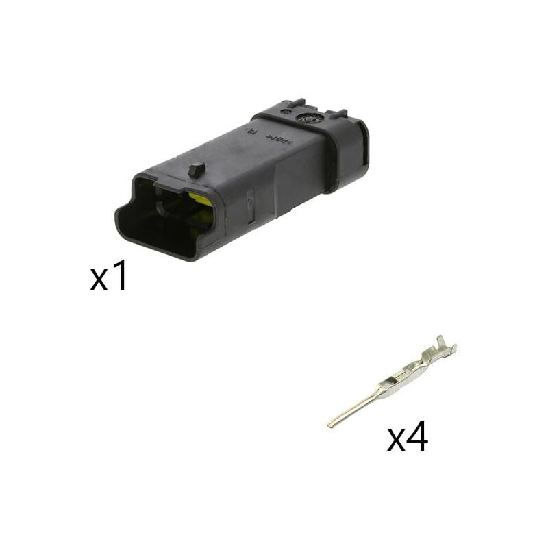

Kit Conector Miniseal Hembra 4 Vías