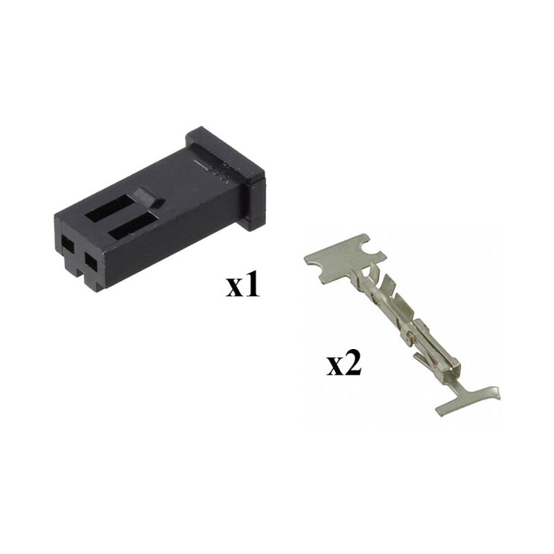 

Kit Conector Modu 2 Hembra 2 Vías