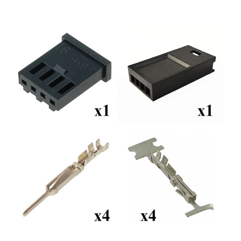 

Kit Conector Modu 2 Macho Hembra 4 Vías