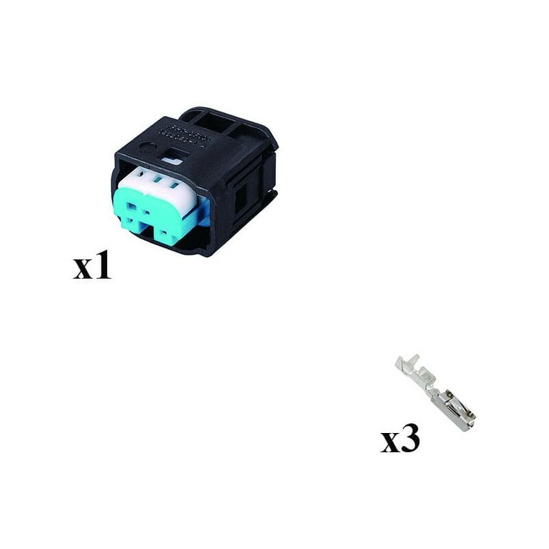 

Kit Conector MQS series Macho 3 Vías Cod B1