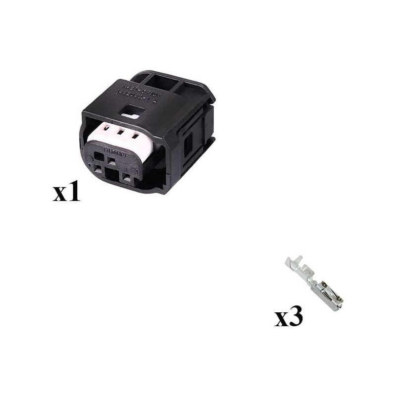 

Kit Conector MQS series Macho 3 Vías Cod B2