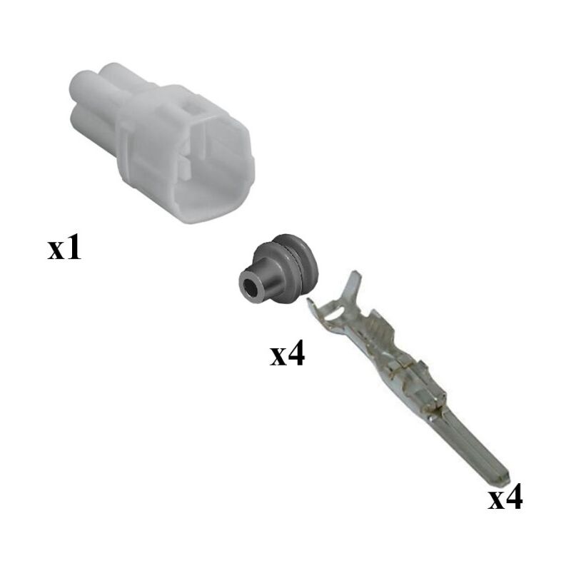 

Errebi Group - Kit Conector MT Sealed Hembra 4 Vías
