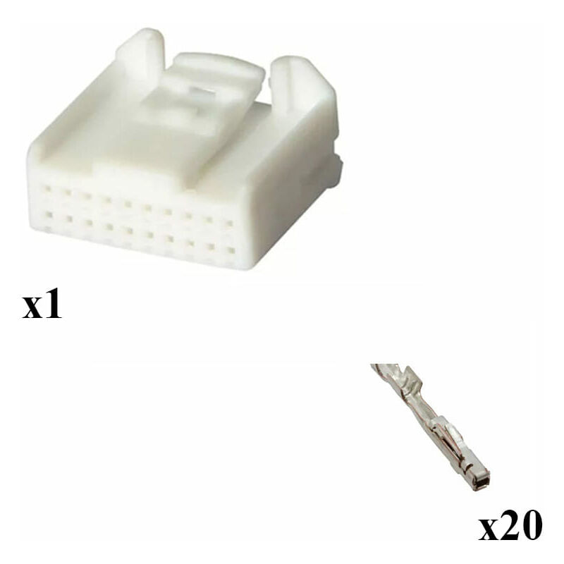 

Te/connectivity - Kit Conector multilock 025 Macho 20 Vías