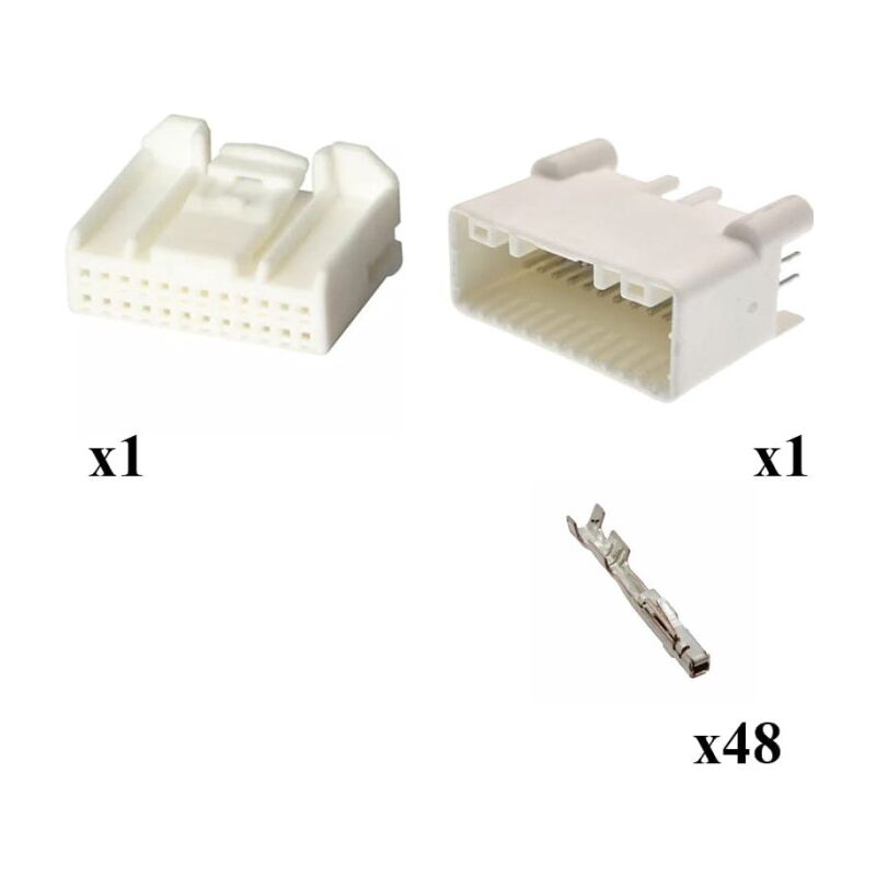 

Kit Conector multilock 025 Macho 24 Vías PCB