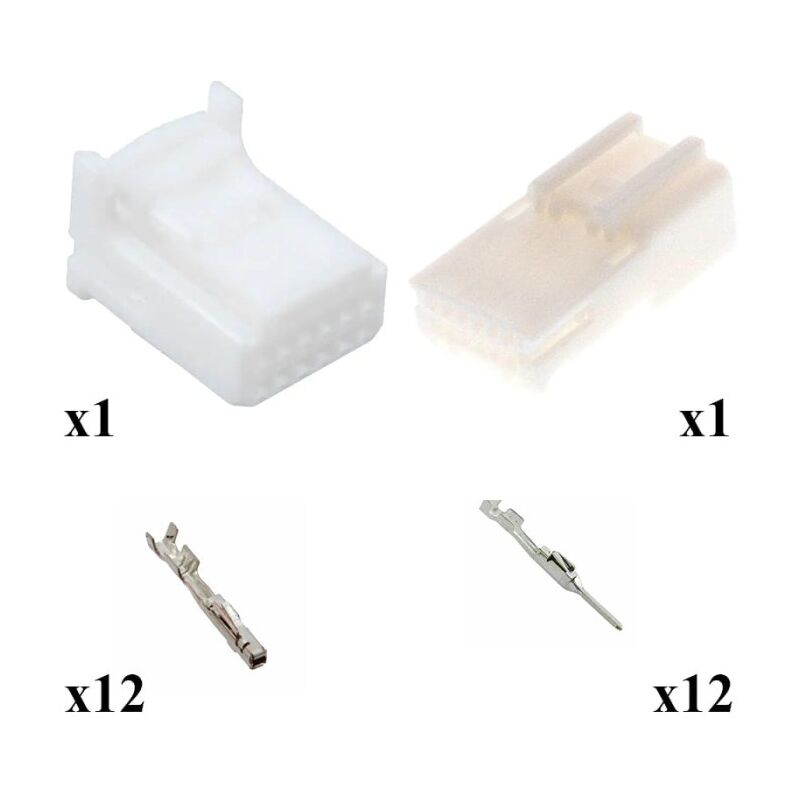 

Kit Conector multilock 025 Macho Hembra 12 Vías
