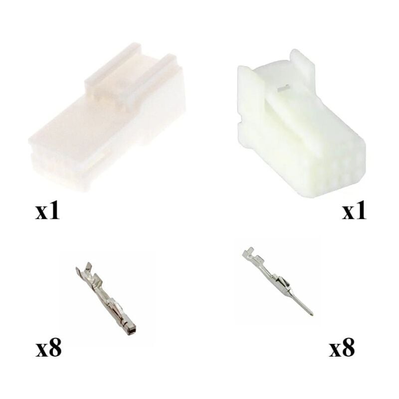 

Kit Conector multilock 025 Macho Hembra 8 Vías