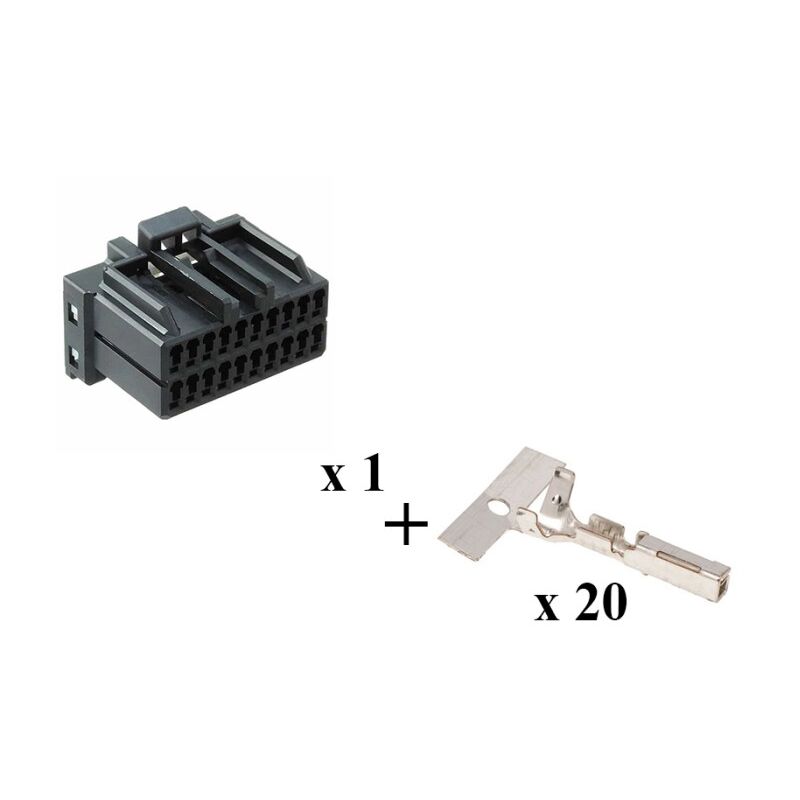 

Kit Conector Multilock Series 040 HA Macho 20 Vías