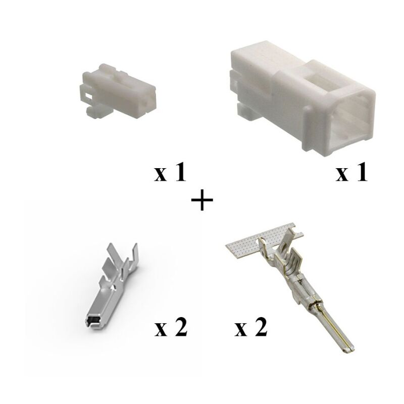 

Kit Conector Multilock Series 070 Macho Hembra 2 Vías