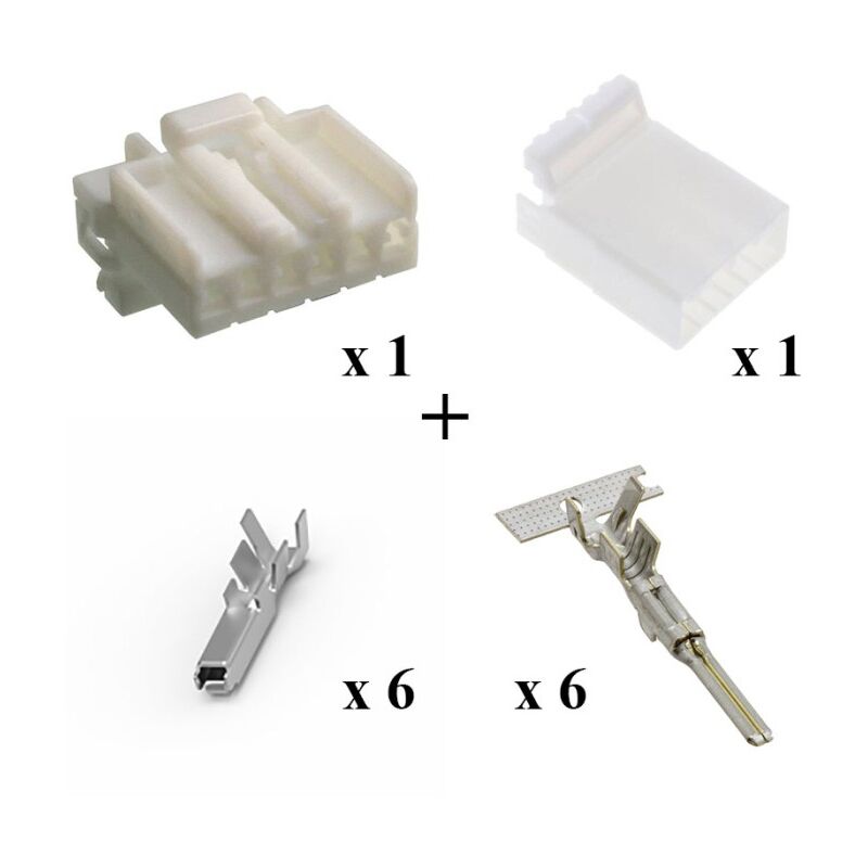 

Kit Conector Multilock Series 070 Macho Hembra 6 Vías
