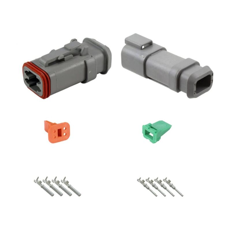 

Kit Conector Series DT Macho Hembra 4 Vías CE04