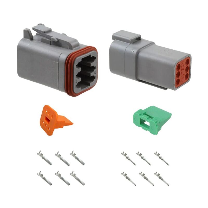 

Kit Conector Series DT Macho Hembra 6 Vías
