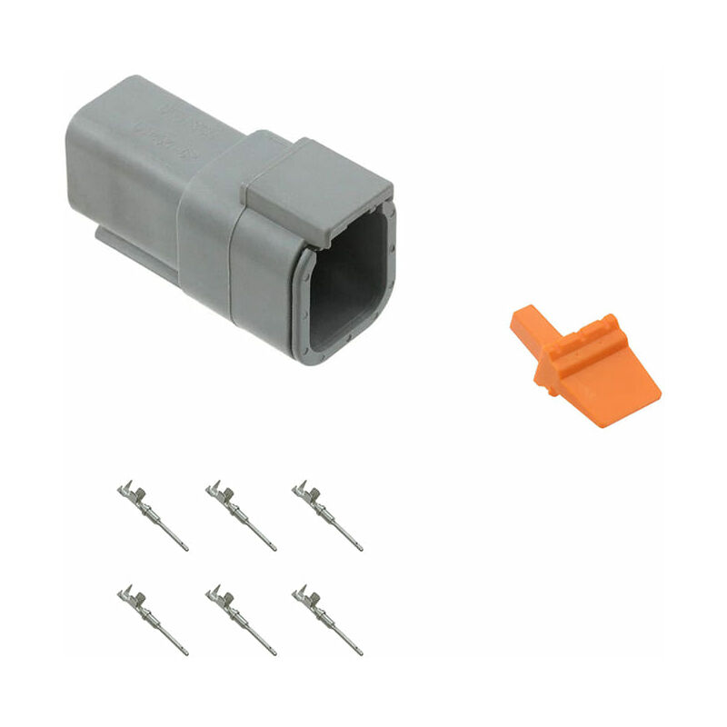 

Kit Conector Series DTM Hembra 6 Vías