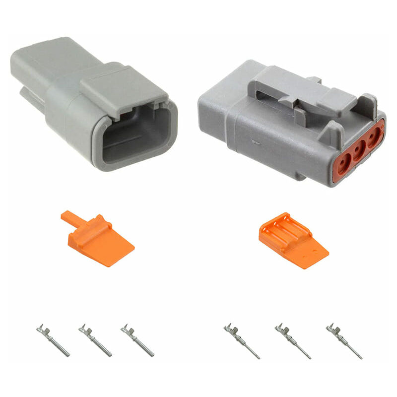 

Kit Conector Series DTM Macho Hembra 3 Vías