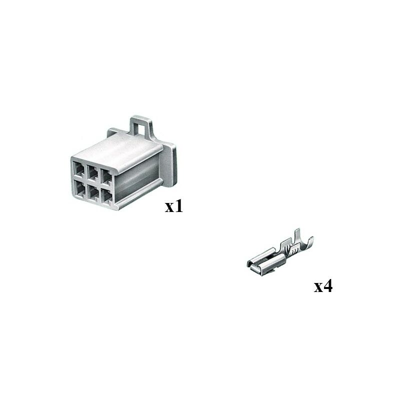 

Kit Conector Series MTW Macho 6 Vías