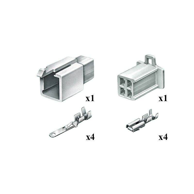 

Kit Conector Series MTW Macho Hembra 4 Vías