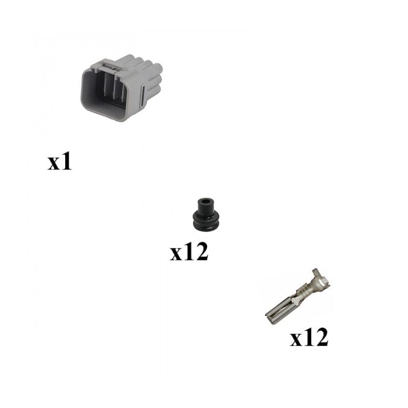 

Kit Conector SeriesMT Sealed hembra 12 Vías