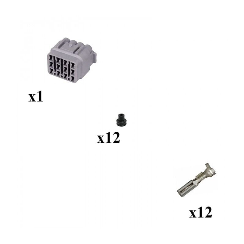 

Sumitomo - Kit Conector SeriesMT Sealed Macho 12 Vías