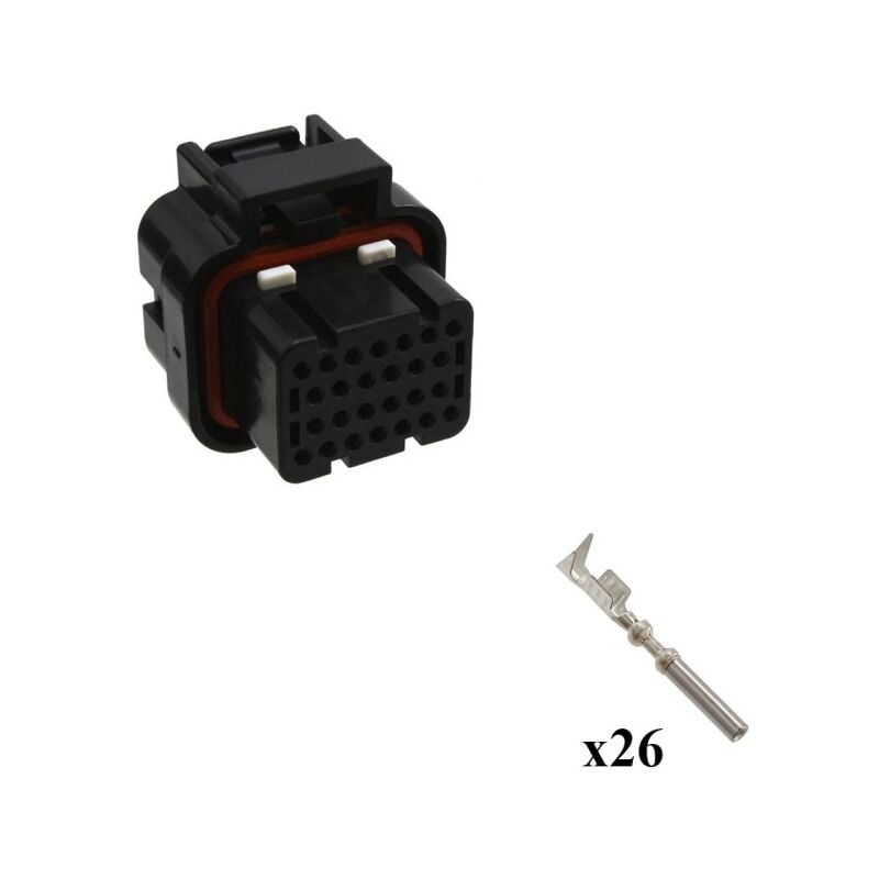 

Kit Conector SuperSeal 1.0 Macho 26 Vías c2