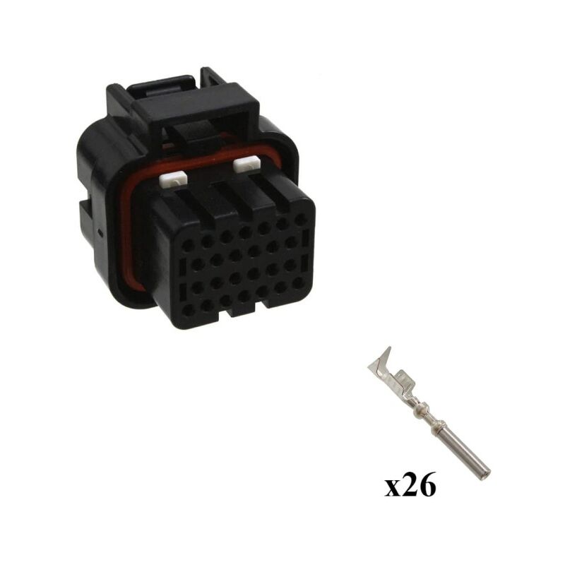 

Kit Conector SuperSeal 1.0 Macho 26 Vías c3